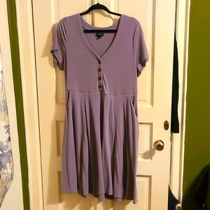 Purple torrid dress with pockets